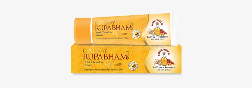 Haldi Chandan Antiseptic Cream - Galway Rupabham All Products, transparent png download