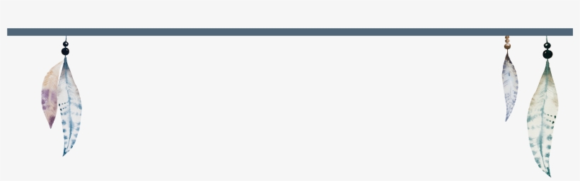 Hampton Photography Feather Logo - Earrings, transparent png download