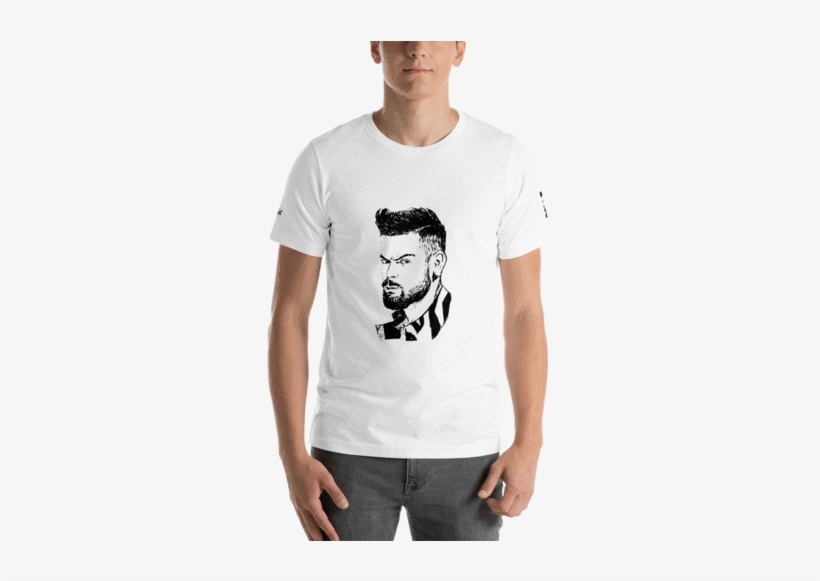 Premium Unisex Short Sleeve White Jersey T-shirt - T-shirt, transparent png download