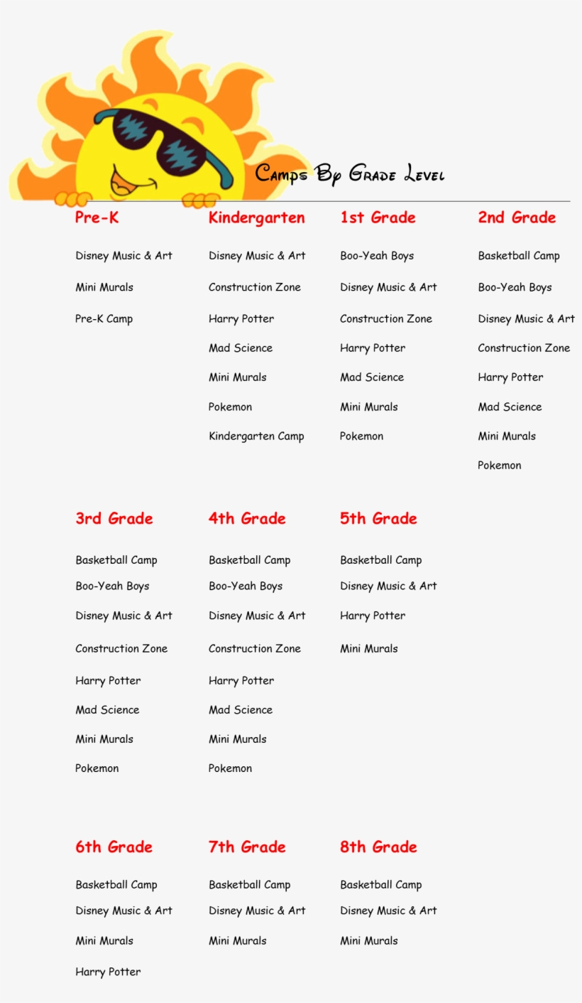 Summer Camps - Summer, transparent png download