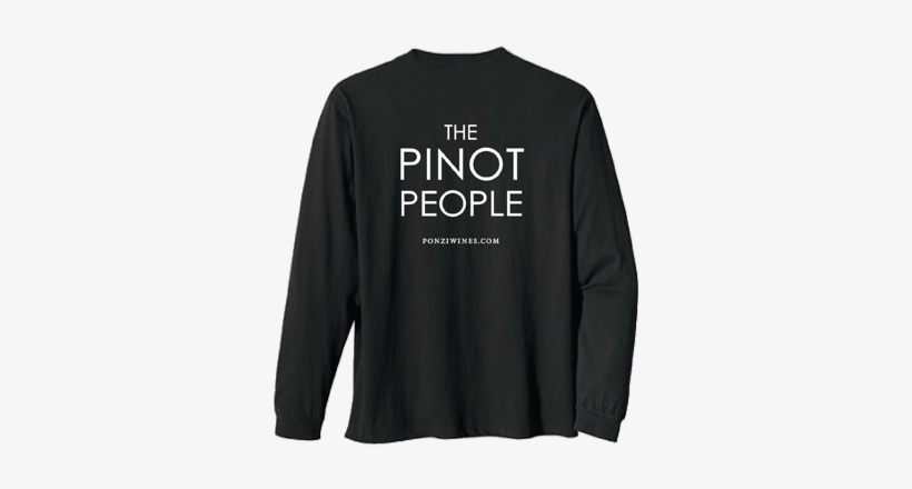 Pinot People Longsleeved Shirt - Vans Hoody - Culver - Black, transparent png download