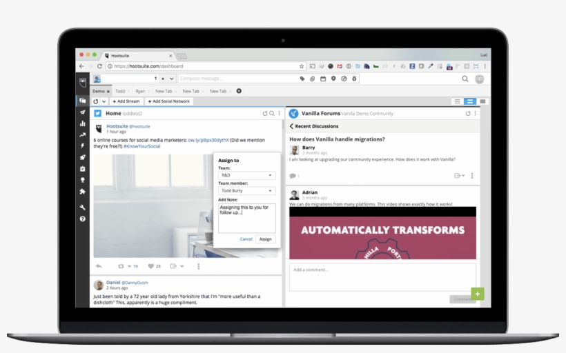 Hootsuite - Operating System, transparent png download