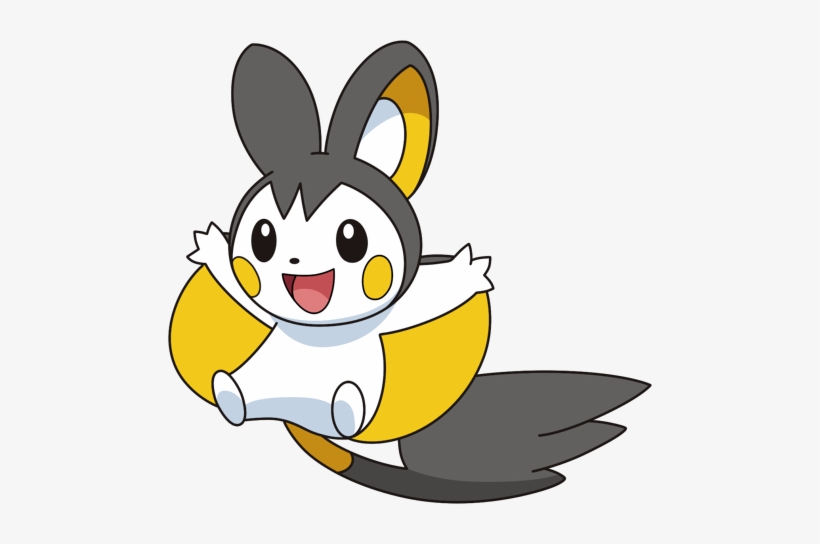 Emolga - Emolga Bw Anime, transparent png download