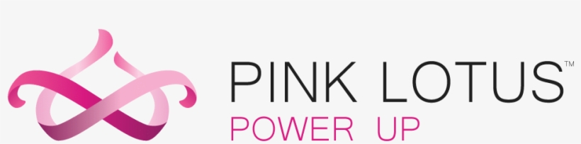 Pink Lotus Power Up Logo In Color - Breast Cancer, transparent png download