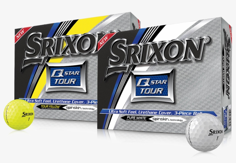 Play Our Longest Tour Ball For Moderate Swing Speeds - Srixon Q-star Tour Personalized Golf Balls - 12 Pack,, transparent png download