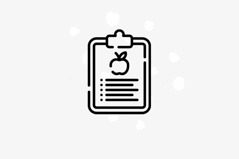 Icon Meal Plan - Purple List, transparent png download
