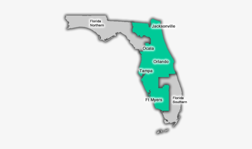 Offices - Florida Federal Districts, transparent png download
