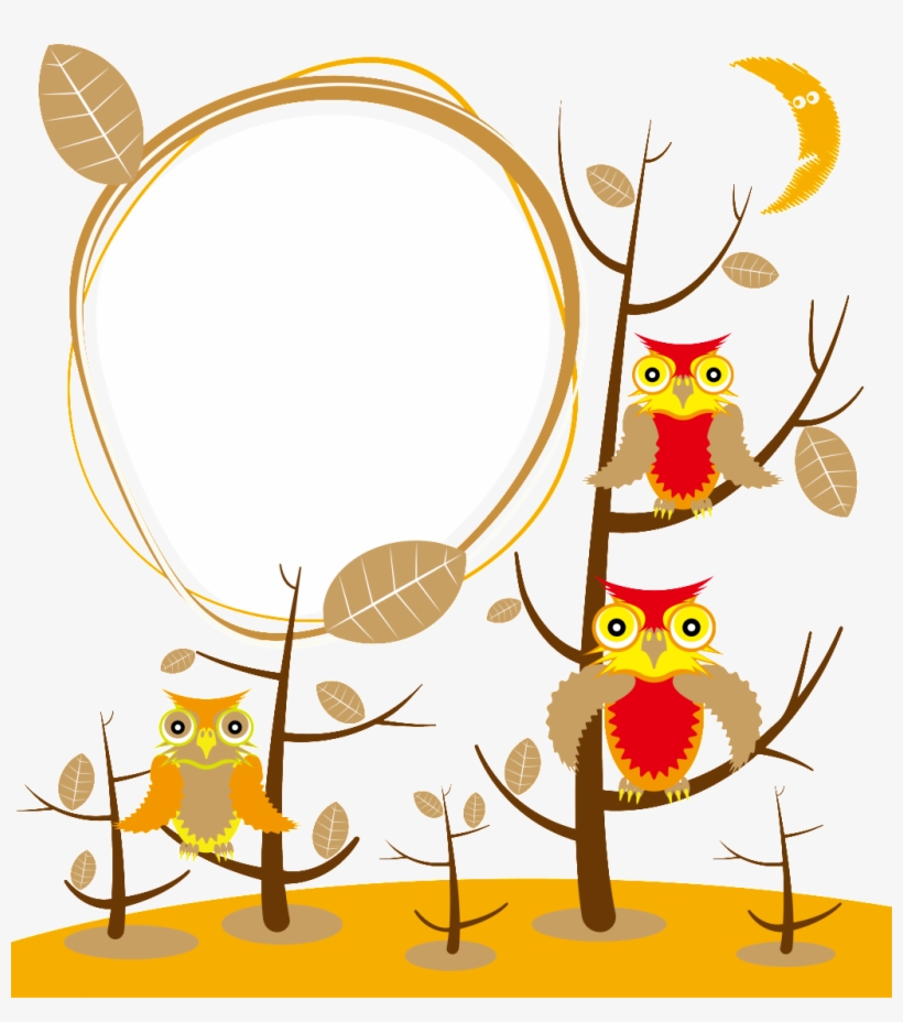 Background Cartoon Owl, transparent png download