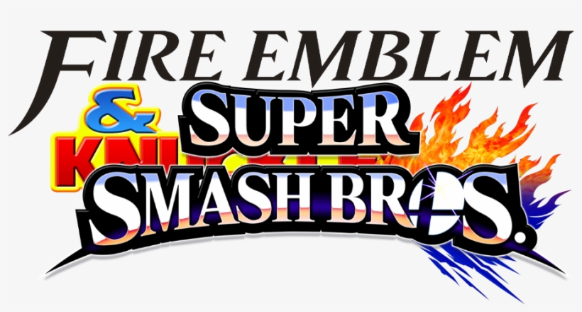 Eire Emblem ◇ワ Super Smash Bros - Super Smash Bros Title, transparent png download