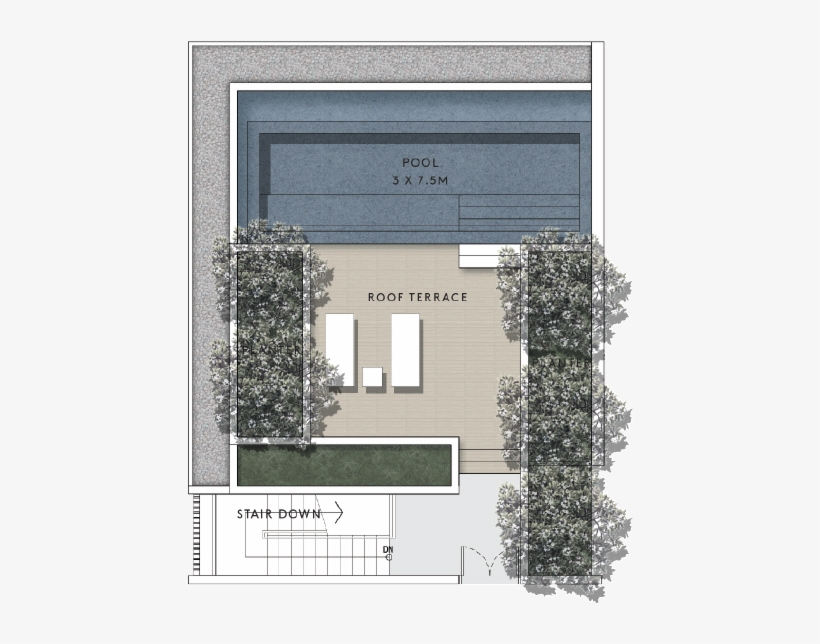 E3-rooftop - Floor Plan, transparent png download