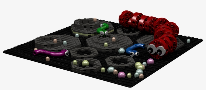 1 / - Lego Slither Io Snake, transparent png download