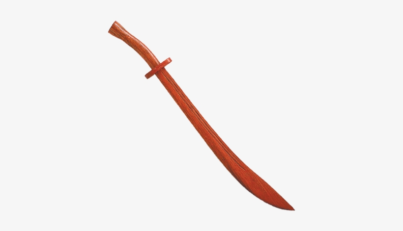Wooden Weapon Wooden Broadsword, transparent png download
