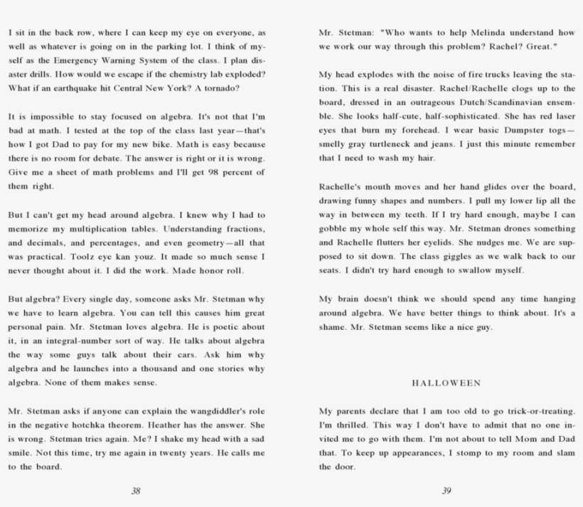 I Sit In The Back Row, Where I Can Keep My Eye On Everyone, - (page 5), transparent png download