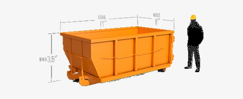 What Size Dumpster Do I Need How Much Does It Cost - Roll-off, transparent png download