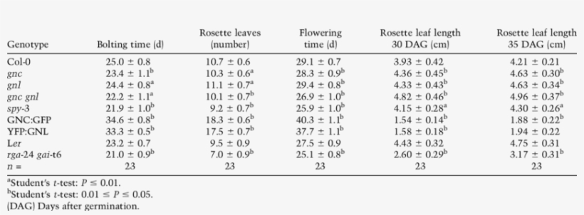 Flowering Time Of Gnc And Gnl Mutants In Comparison - Fescues, transparent png download