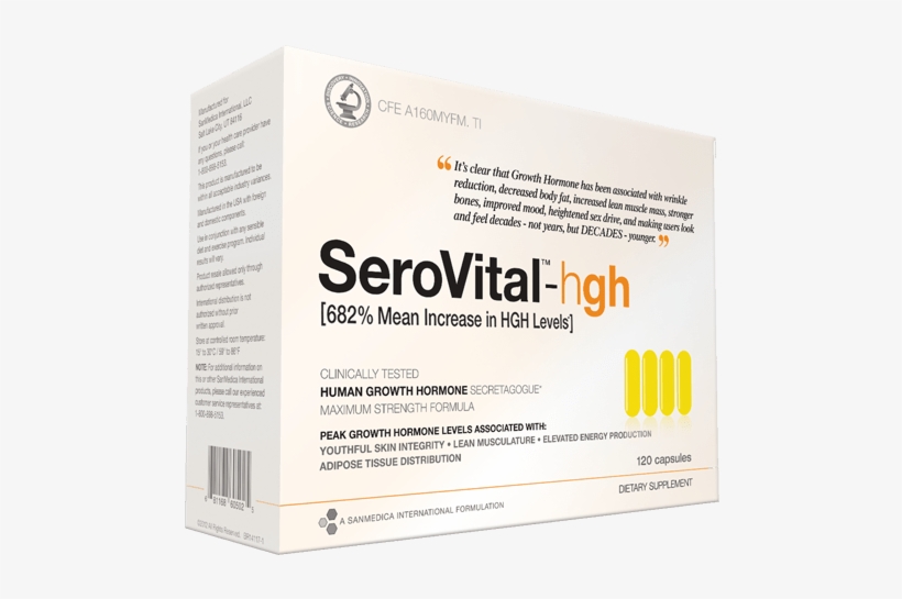 Serovital Hgh, transparent png download