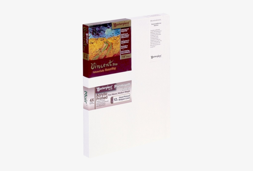 Masterpiece Artist Canvas Vincent Pro Canvas 7 Inch - Masterpiece Artist Canvas Masterpiece Vincent Pro 7/8", transparent png download
