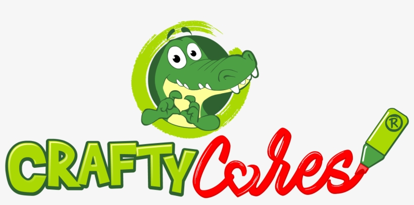 Crafty Cares Logo - Cartoon, transparent png download