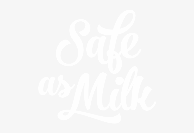Safe As Milk Logo - Milk Font Free Download, transparent png download