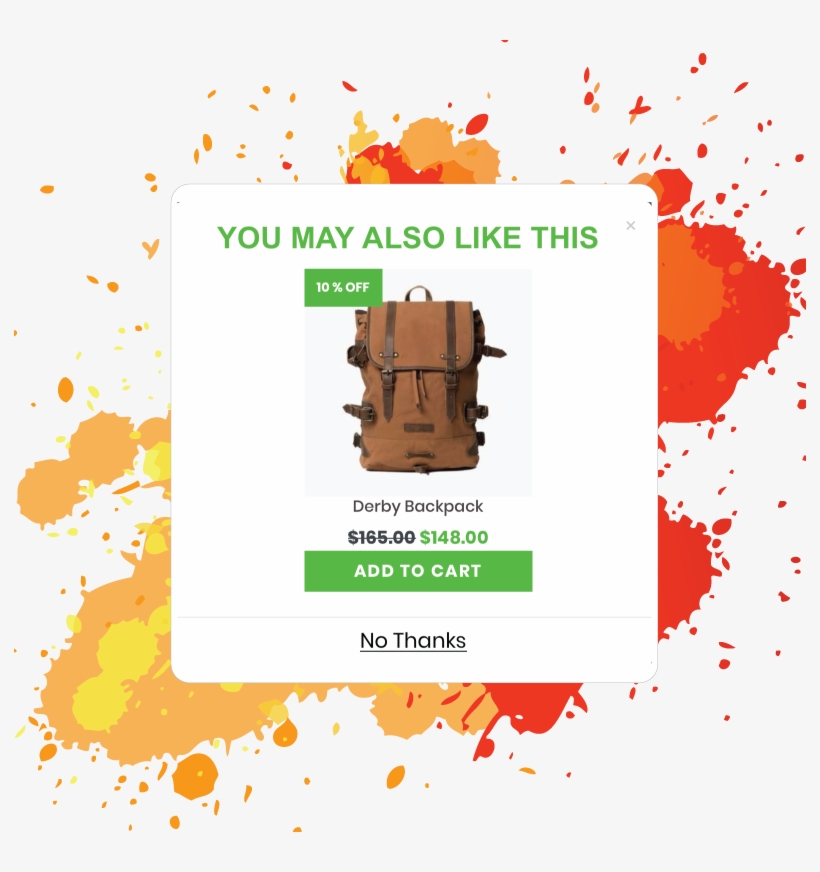 Product Upsell - United By Blue Derby Tier Backpack - Nutmeg, transparent png download