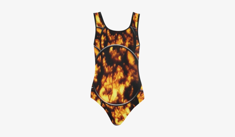 Harvest Moon Coins Vest One Piece Swimsuit - Maillot, transparent png download