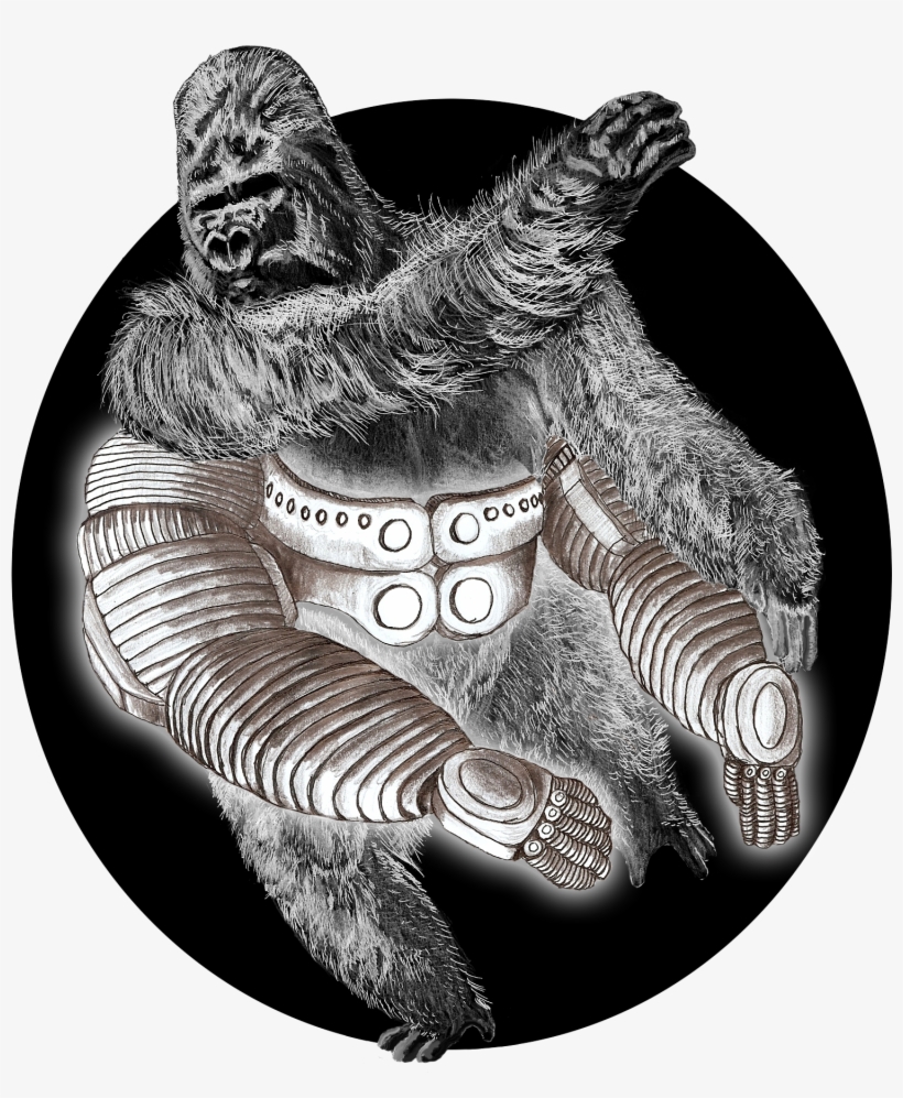 Experimental Ape Transparency - Illustration, transparent png download