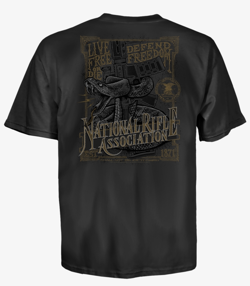 Nra National Rifle Association Snake Protector Defend - Jeff Foxworthy 6001516m Ss T-shirt, transparent png download