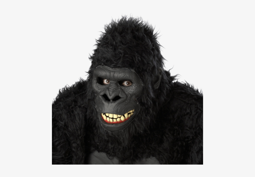 Gorilla Ape Moving Mouth Mask - Mask Gorilla, transparent png download