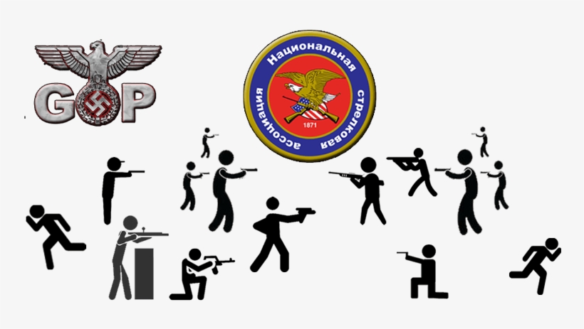 Mashup Adaptation Of Various Images Found On The Internet, - National Rifle Association, transparent png download