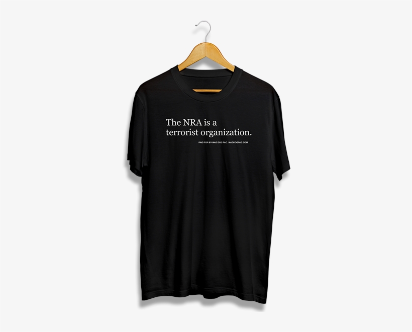 Nra Terror T-shirt - T-shirt, transparent png download