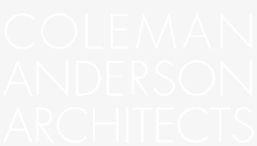 Coleman Anderson Block Logo White, transparent png download