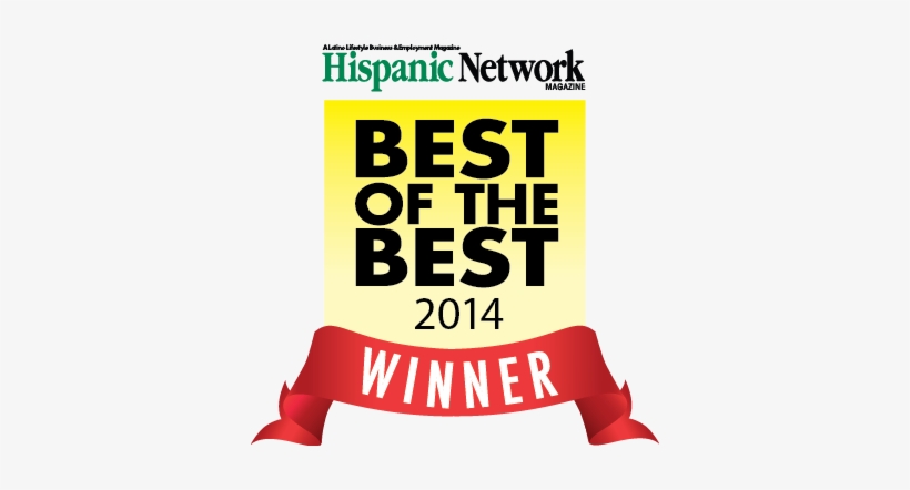 Hispanic Network Magazine Winner Banner And Best Of - Best Of The Best, transparent png download