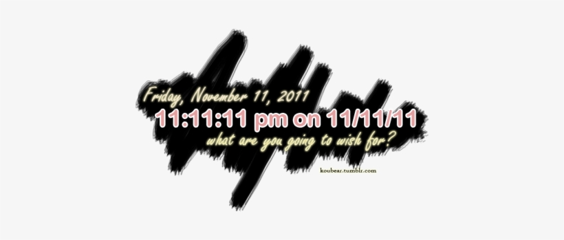 Make A Wish - 11:11, transparent png download