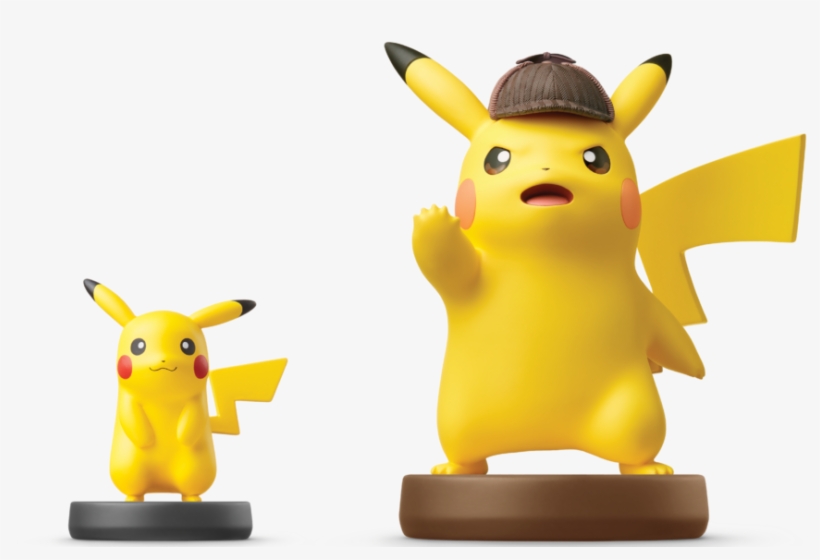 Pre-orders For Giant Detective Pikachu Amiibo Have - Detective Pikachu Amiibo Size, transparent png download