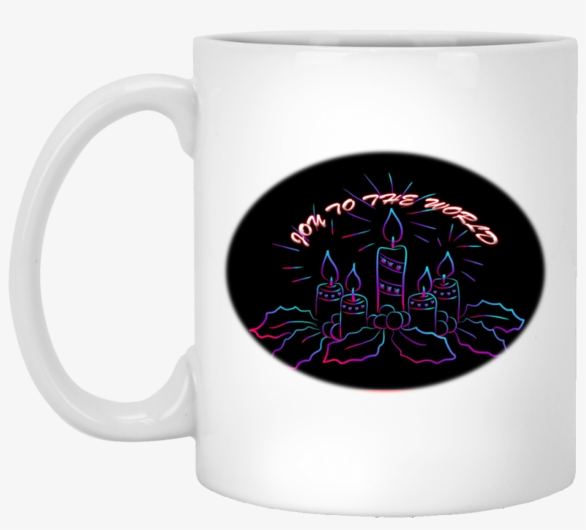 Christmas Mug - Einführungs-kranzneon Der Frohen Weihnachten Karte, transparent png download