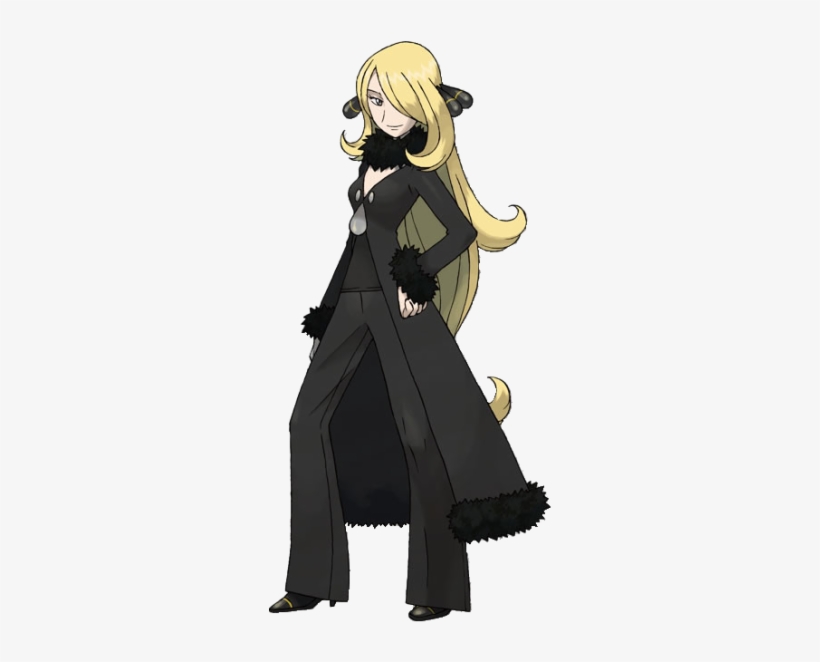 Cynthia Pokemon, transparent png download
