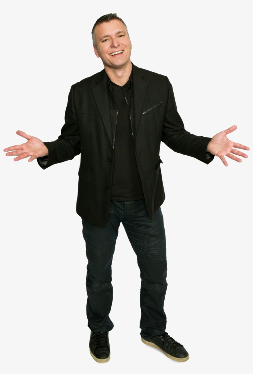 Only By The Care He Has For His Listeners And Having - Standing, transparent png download