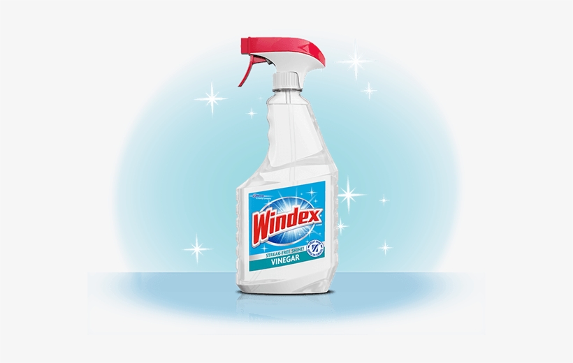 Windex® Vinegar Glass Cleaner Front - Windex Vinegar Glass Cleaner, transparent png download