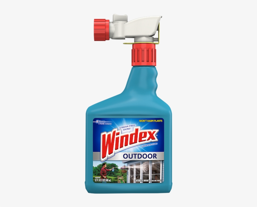 Windex® Outdoor Hose Sprayer - Windex Outdoor Cleaner, transparent png download