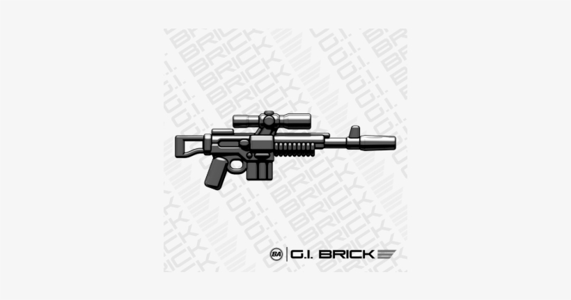 Brickarms Weapons A295 Rifle 2.5" [black], transparent png download