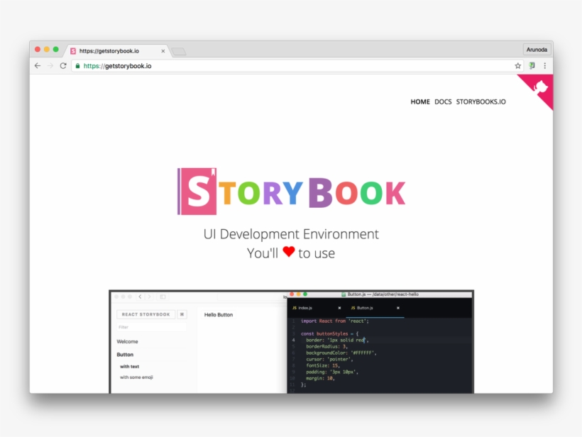 7 Nov - React Storybook, transparent png download