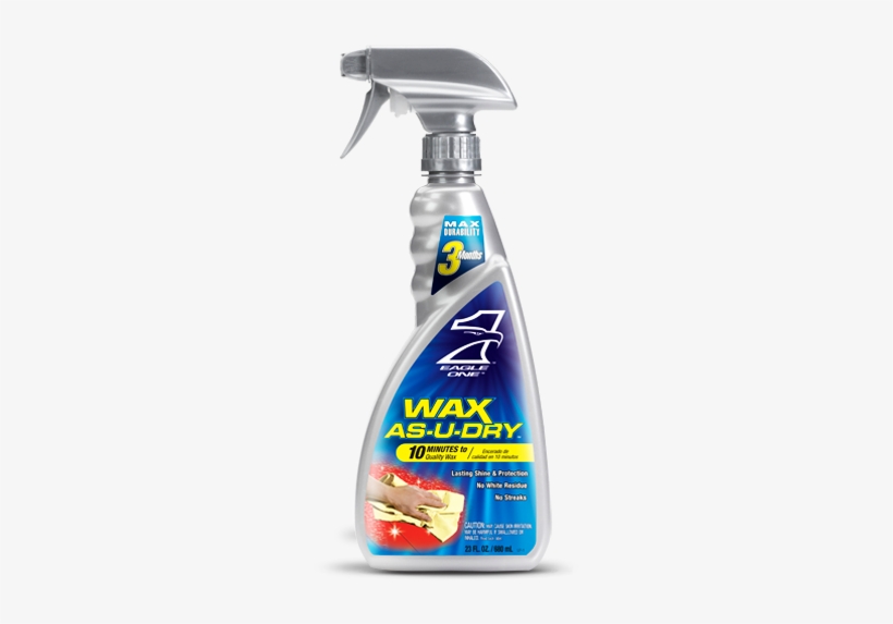 I Have An Leftover Sprayer From Windex Outdoor I Rinsed - Eagle One Wax-as-u-dry, 23 Oz, 6 Ct Case, transparent png download