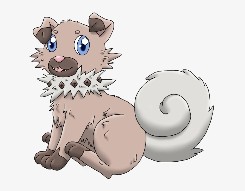 Rockruff - View, transparent png download