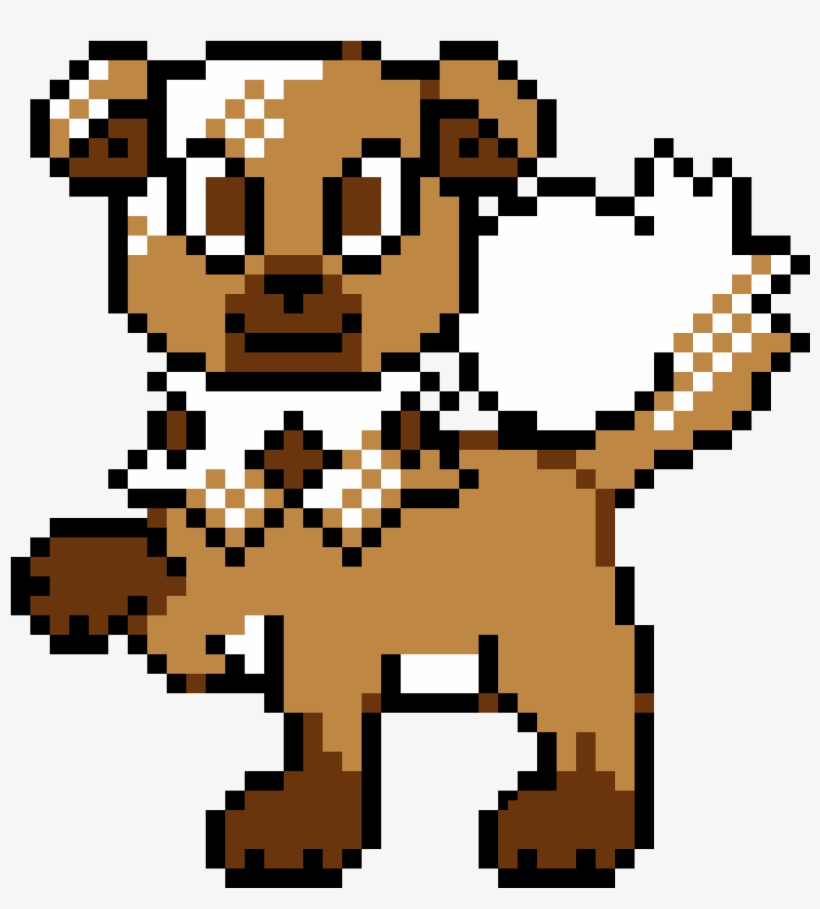 Rockruff - Cartoon, transparent png download