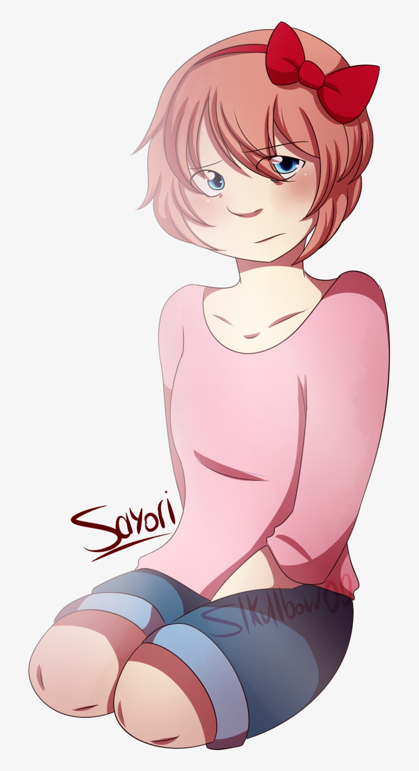 Mediatired Sayori - Sayoris Bow Png, transparent png download