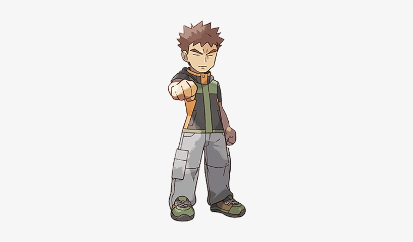 12 Jul - Brock Pokemon Let's Go, transparent png download