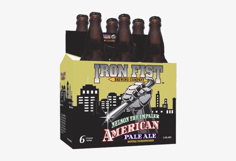 Iron Fist Brewing Nelson The Impaler - Iron Fist Nelson Impaler - 22 Fl Oz Bottle, transparent png download
