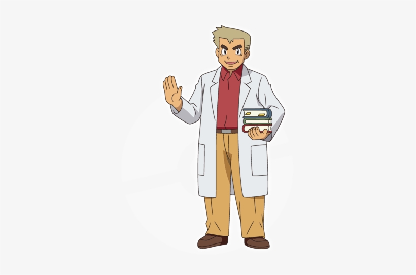 Charismatic And Popular, Professor Oak Often Appears - Pokemon Professor Oak Png, transparent png download