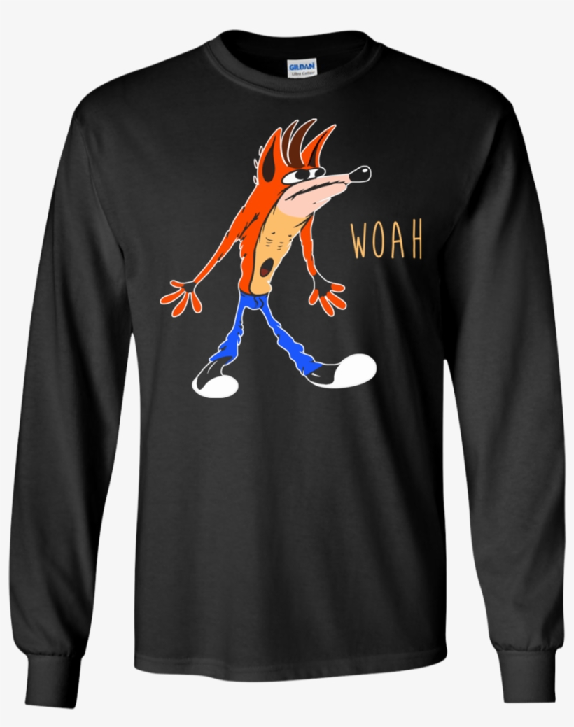 Crash Bandicoot - T Shirt Adidas Stitch, transparent png download