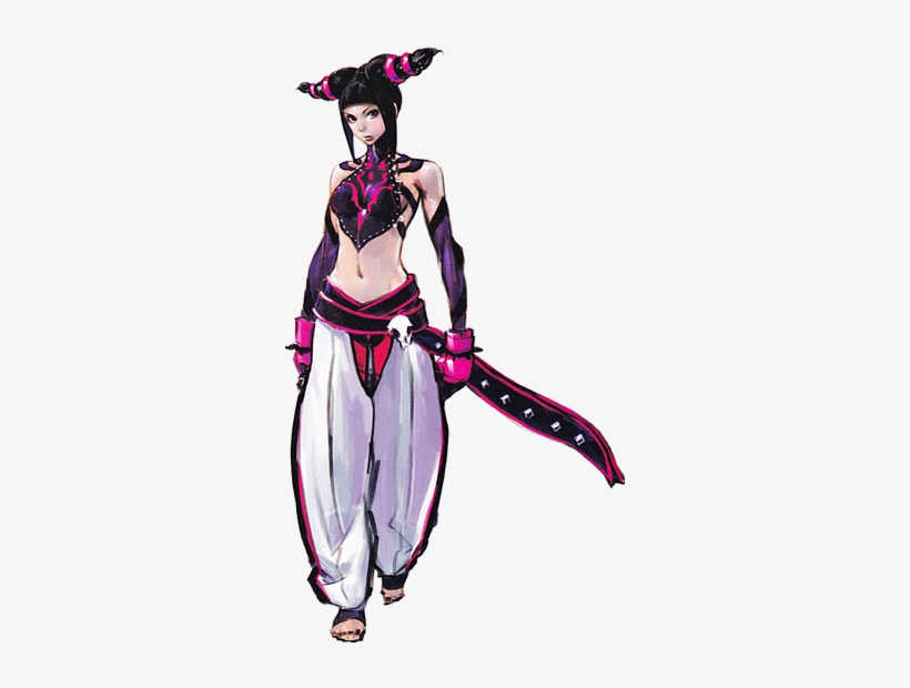 No Caption Provided - Juri Street Fighter, transparent png download